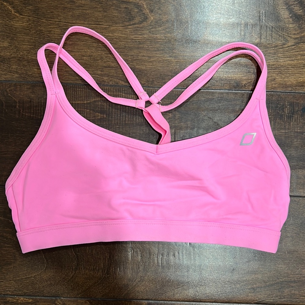 Lorna Jane sports bra size small in pink